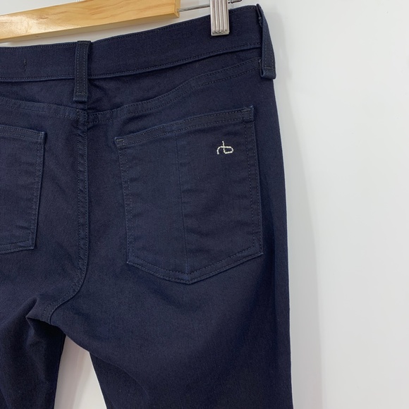 Rag & Bone Devi Midnight Blue Lace-Up Skinny Jeans Sz 29 - Picture 8 of 15